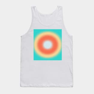 Peaceful Calm Sunset Gradient Tank Top